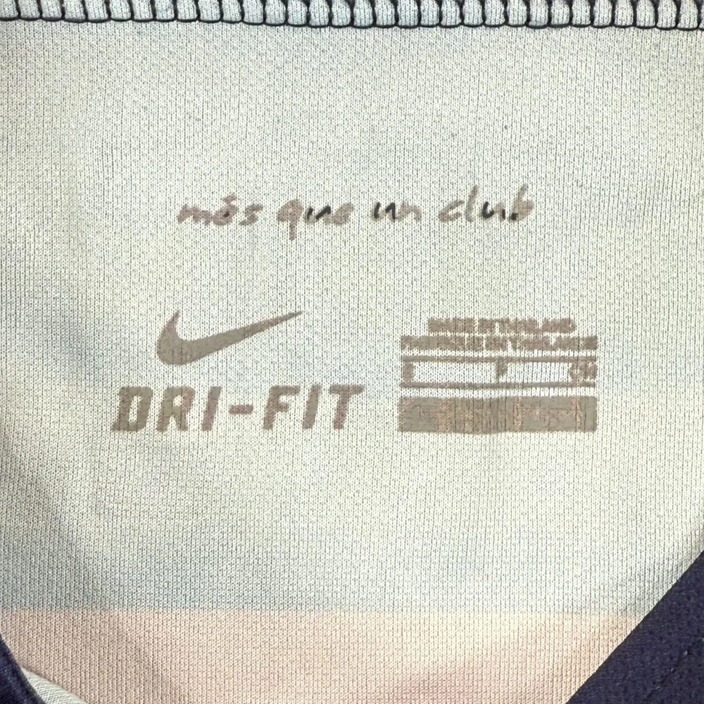 FC Barcelona Jersey Shirt‎ Mens Small Qatar Airways LFP La Liga Nike 2015 Soccer